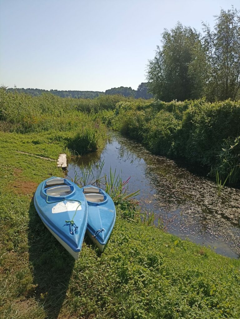 jezioro, rzeka, Obra, kajaki, łódki, wędkowanie, woda, wypoczynek